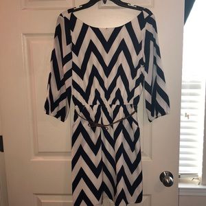 Chevron Gianni Bini dress
